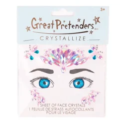 Pegatinas con cristales para la cara hada - Great Pretenders