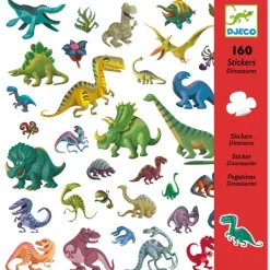 Pegatinas dinosaurios (160) - Djeco