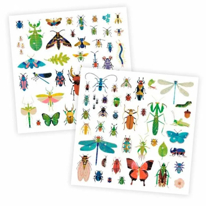 Pegatinas metalizadas Insectos (160) - Djeco
