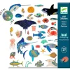Pegatinas metalizadas Océano (160) - Djeco