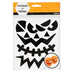 Pegatinas para 3 caras de Halloween - Creativ Company