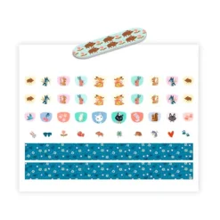 Pegatinas para uñas Animales Bonitos (120) - Djeco