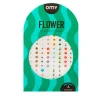 Pegatinas para uñas Flores (120) - Omy