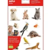 Pegatinas reutilizables Gomets Mascotas (22) - Apli