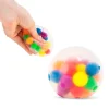 Pelota para estrujar Squish Ball con bolas que brillan en la oscuridad - Scrunchems