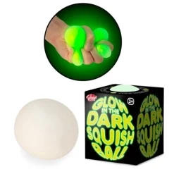 Pelota para estrujar Squish Ball que brilla en la oscuridad - Scrunchems
