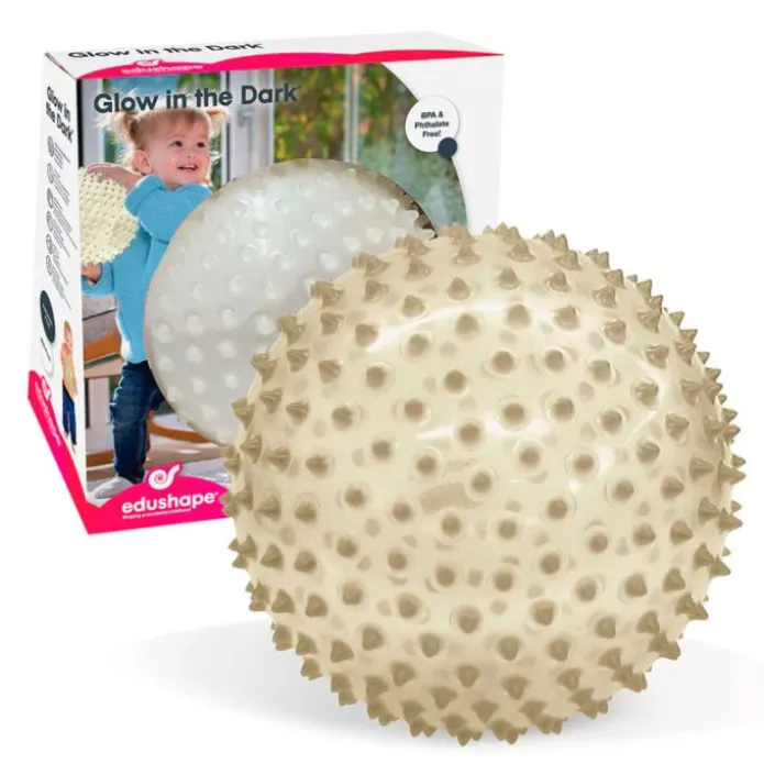 Pelota sensorial brilla en la oscuridad 18 cm - Edushape
