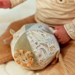 Pelota sensorial de peluche Safari Friends - Little Dutch