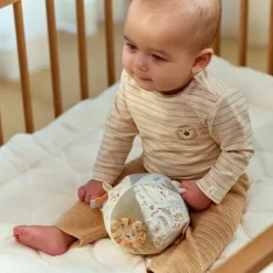 Pelota sensorial de peluche Safari Friends - Little Dutch