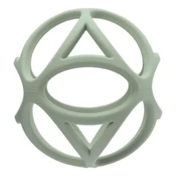 Pelota sensorial de silicona verde - Little Dutch