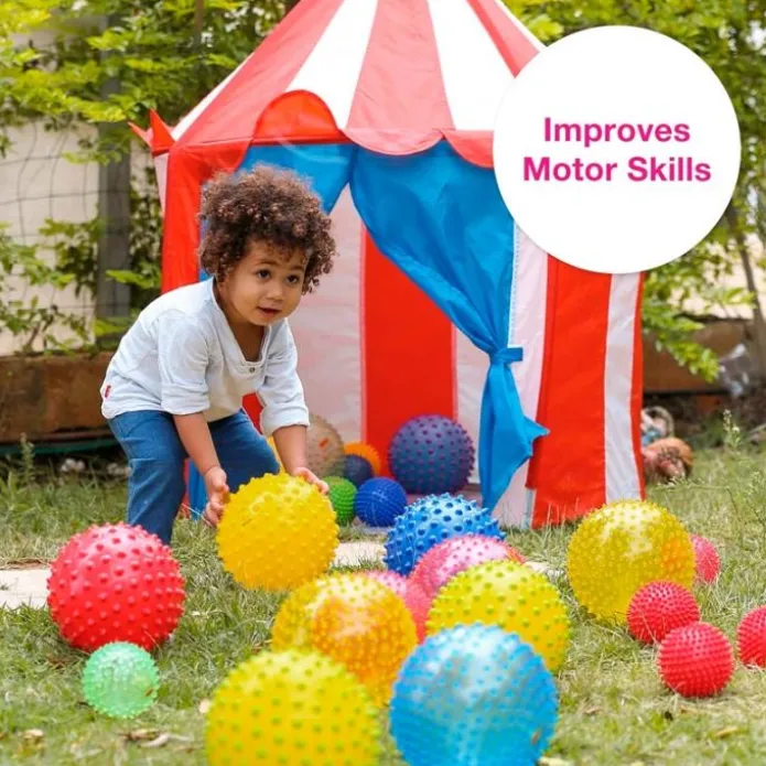 Pelotas sensoriales con púas Mega Pack (4) - Edushape