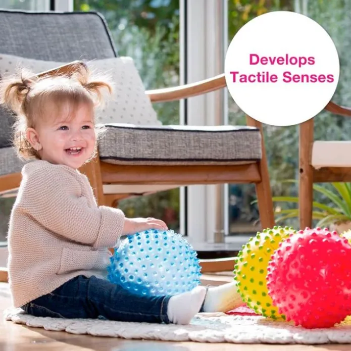 Pelotas sensoriales con púas Mega Pack (4) - Edushape