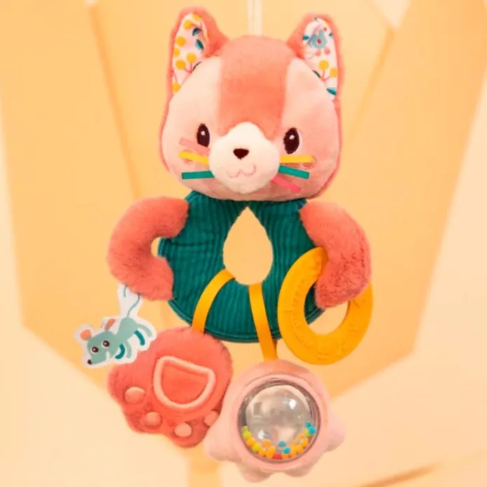 Peluche de actividades gato Jeanne - Lilliputiens