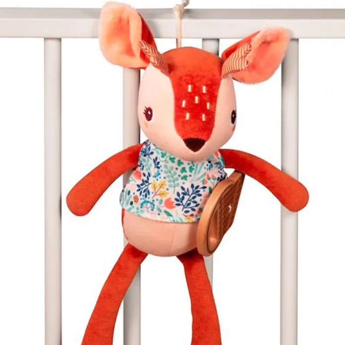 Peluche musical con colgador Stella - Lilliputiens