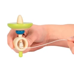 Peonza de madera con cuerda - Small Foot