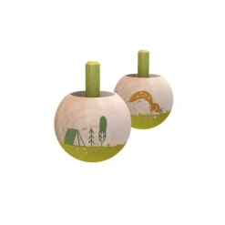 Peonza de madera Little World Nature - Londji
