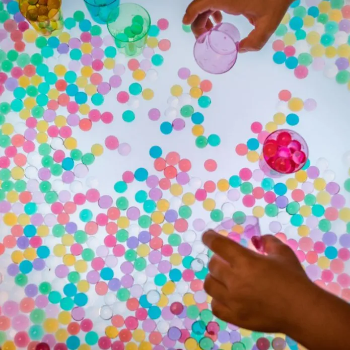 Perlas de gel sensoriales de colores 230 g