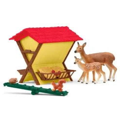Pesebre con comida y animales Farm World - Schleich