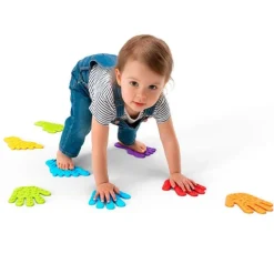 Pies y manos sensoriales texturizados de colores (8) - Soft BiBi