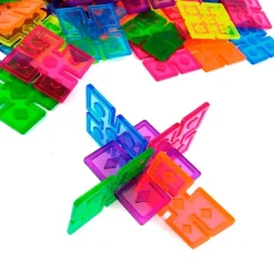 Piezas cuadradas para construir Interlox (96) - Guidecraft