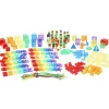 Piezas de colores translúcidas y cordones (498) - TickiT
