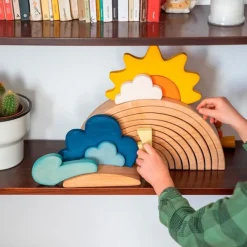 Piezas de madera para construir El clima (13) - Grimm's