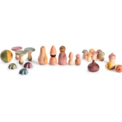 Piezas de madera personajes de cuentos Moonlight (22) - Grapat