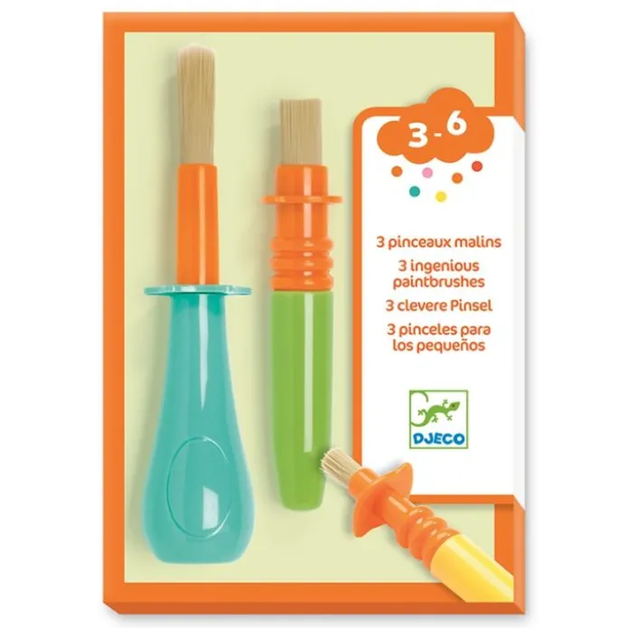 Pinceles ingeniosos para niños (3) - Djeco