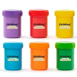 Pintura de dedos orgánica 50 ml (6) - ChildGen