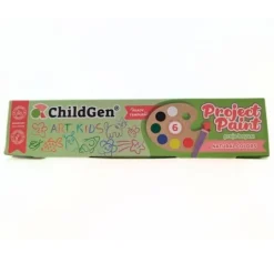 Pintura de dedos orgánica 20 ml (6) - ChildGen