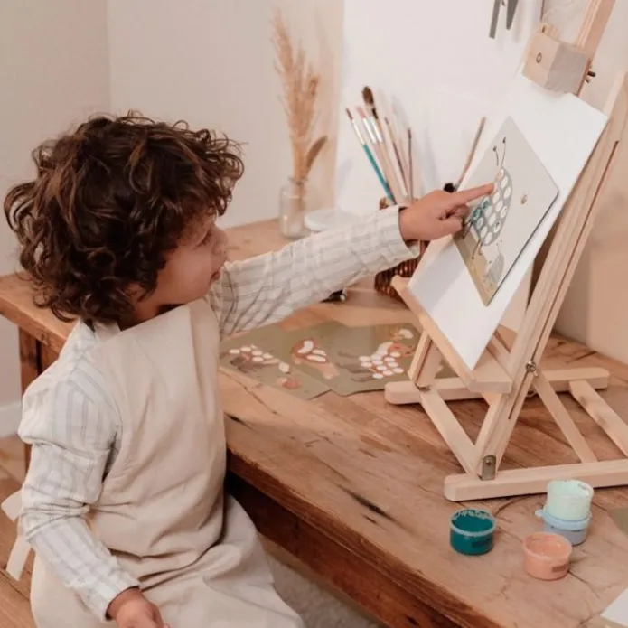 Pinturas de dedos y láminas Amigos del bosque - Little Dutch