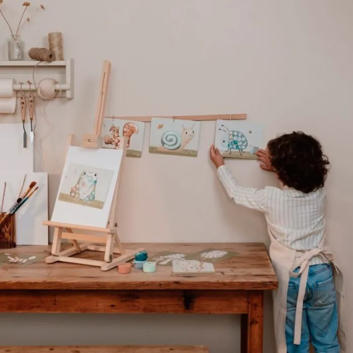 Pinturas de dedos y láminas Amigos del bosque - Little Dutch