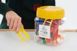 Pinzas grandes de colores (12) - EDX Education
