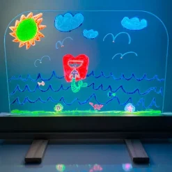 Pizarra de luz de LEDS de colores mágica - R-cre@
