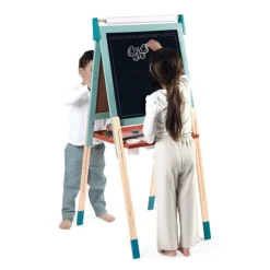 Pizarra de madera doble cara 4 en 1 - Janod