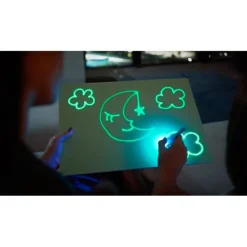 Pizarra flourescente para pintar con luz A3 - PintaFluo