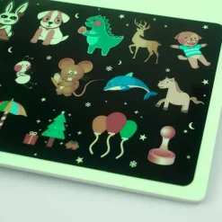 Pizarra flourescente para pintar con luz A3 - PintaFluo