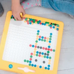 Pizarra magnética con tarjetas Imadots 31 x 31 cm - Braintoys