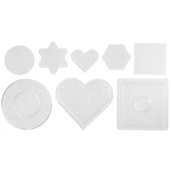 Placas para cuentas para planchar (8) - Creativ Company