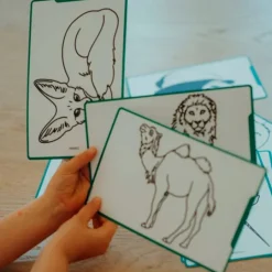 Plantillas de repuesto para Kidydraw Animales, océano y piratas (60) - Kidywolf