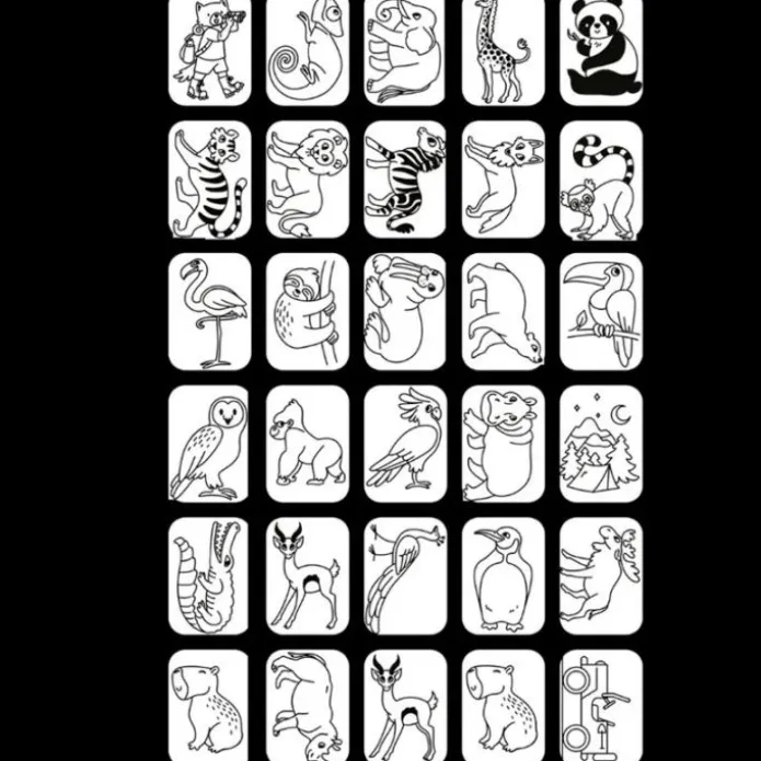 Plantillas de repuesto para Kidydraw Animales y cuentos (60) - Kidywolf
