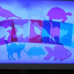 Plantillas translúcidas animales mascotas Light & Learn - HenBea