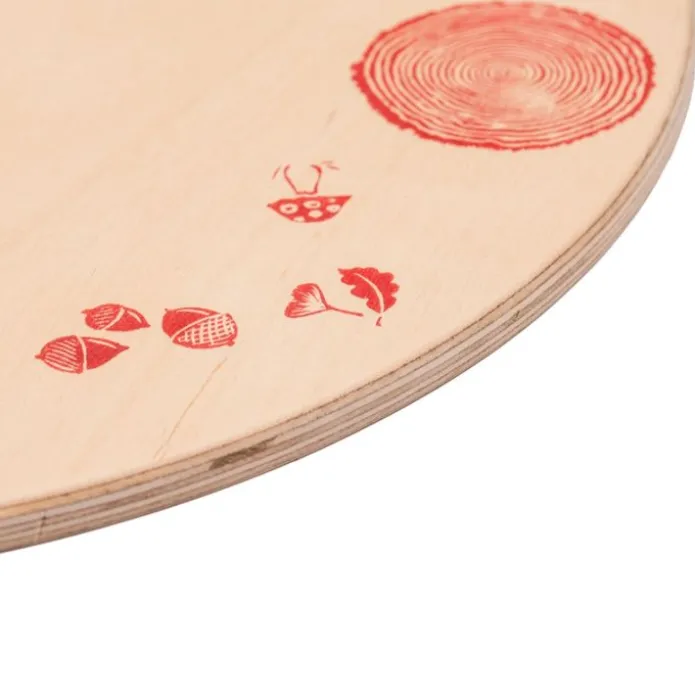 Plataforma redonda 4 estaciones de madera para calendario perpetuo - Grapat