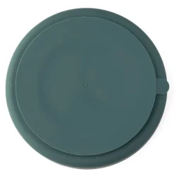 Plato con separador y ventosa azul - Silicona - Eco Rascals