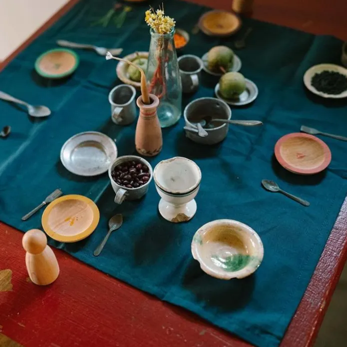 Platos de madera de colores Dishes (12) - Grapat