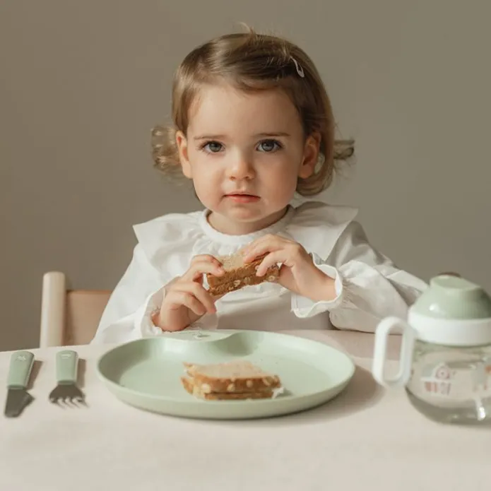Plato verde Pequeña Granja Mepal - Little Dutch