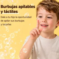 Pompero pompas o burbujas de jabón tocables - The Mother's Corn