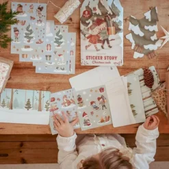 Postales y pegatinas Cuento de Navidad - Little Dutch