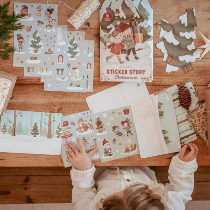 Postales y pegatinas Cuento de Navidad - Little Dutch