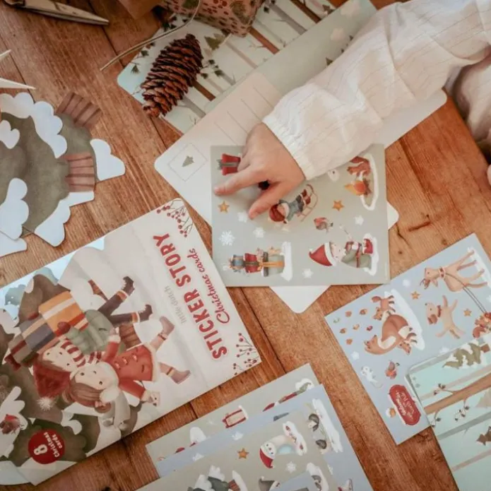 Postales y pegatinas Cuento de Navidad - Little Dutch